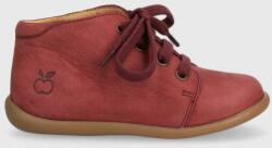 Pom D'api pantofi din piele intoarsa pentru copii culoarea bordo 9BYX-OBK17E_83X