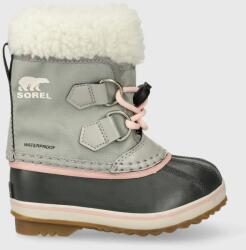Sorel cizme de iarna pentru copii culoarea gri 9B84-OBG0DC_09X