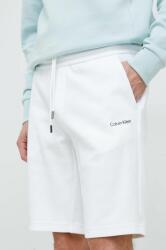 Calvin Klein pantaloni scurți bărbați, culoarea alb K10K111208 PPYX-SZM02I_00X