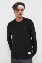 Tommy Hilfiger pulover barbati, culoarea negru 9BYX-SWM0EH_99X