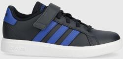 adidas sneakers pentru copii GRAND COURT 2.0 EL culoarea albastru marin 9BYX-OBK06Z_59X