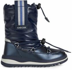 Geox cizme de iarna copii Adelhide culoarea albastru marin 9BYY-OBG0OF_59X