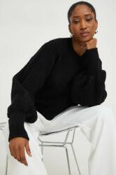 ANSWEAR pulover femei, culoarea negru, călduros BMYX-SWD085_99X