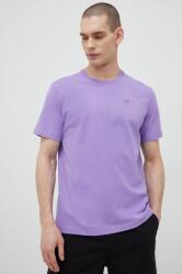 Champion tricou din bumbac culoarea violet, neted PPYX-TSM1O9_48X