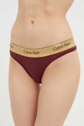 Calvin Klein Underwear tanga culoarea bordo 9BYX-BID15C_83X