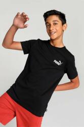 PUMA tricou de bumbac pentru copii ESS Small Logo Tee B culoarea negru, cu imprimeu PPYX-TSK01O_99X