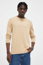 Tommy Hilfiger pulover de bumbac culoarea bej 9BYX-SWM0E6_80X