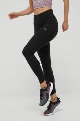 PUMA leggins de antrenament Studio Foundation 521611 femei, culoarea negru, neted PPYY-LGD08F_99X