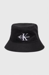 Calvin Klein Jeans pălărie din bumbac culoarea negru, bumbac K60K611029 9BYX-CAD018_99X