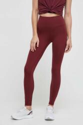 Casall leggins de antrenament culoarea bordo, neted 9BYX-LGD0E9_93X