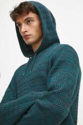 MEDICINE pulover de bumbac culoarea turcoaz, călduros ZBYX-SWM811_69M