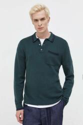 Abercrombie & Fitch pulover barbati, culoarea verde, light 9BYX-POM03G_79X
