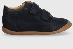 Pom D'api pantofi din piele intoarsa pentru copii culoarea albastru marin 9BYX-OBK18T_59X