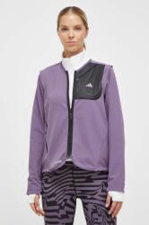 adidas Performance jachetă de alergare Ultimate Conquer the Elements COLD. RDY culoarea violet, de tranzitie 9BYX-KUD0E0_45X