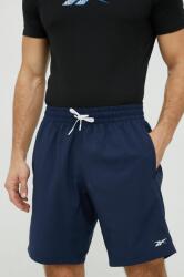 Reebok pantaloni scurți de antrenament Workout Ready barbati, culoarea albastru marin 9BYY-SZM037_59X