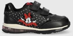GEOX sneakers pentru copii x Disney culoarea negru 9BYX-OBG0NY_99X