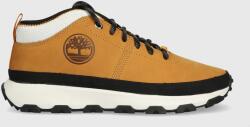 Timberland pantofi Winsor Trail Mid Leather culoarea bej, TB0A5TWV2311 9BYX-OBM285_02X
