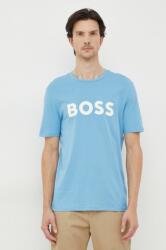 Boss Orange BOSS tricou din bumbac CASUAL bărbați, cu imprimeu 50481923 9BYY-TSM0B3_55A