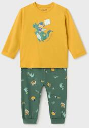 Mayoral pijamale pentru bebelusi culoarea galben, modelator 9BYX-BIB00W_18X