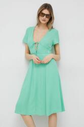 Calvin Klein rochie culoarea verde, mini, evazati PPYX-SUD16Y_77C