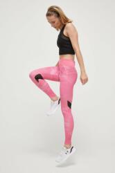 Mizuno leggins de alergare Printed culoarea roz, modelator 9BYX-LGD0DZ_42X