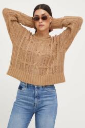 PINKO pulover din amestec de lana femei, culoarea maro, călduros 9BYX-SWD054_88X