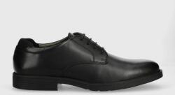 GEOX pantofi de piele culoarea negru 9BYX-OBK0TY_99X