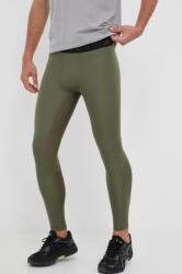 adidas Performance leggins de antrenament Techfit culoarea verde, neted 9BYX-LGM01R_87X