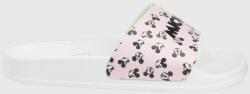 MOA Concept papuci Slippers Disney femei, culoarea alb PPYY-KLD1EN_00X
