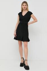 Giorgio Armani rochie culoarea negru, mini, evazati PPYX-SUD1U1_99X