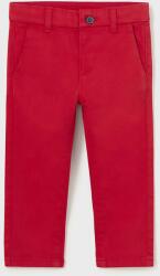 MAYORAL pantaloni bebe culoarea rosu, neted 9BYX-SPB01B_33X
