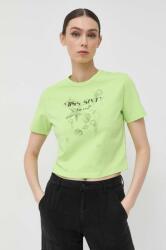 Miss Sixty tricou femei, culoarea verde PPYX-TSD2F6_77X