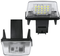  Set 2 lampi LED numar compatibil Citroen, Peugeot Cod: 7601 Automotive TrustedCars