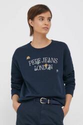 Pepe Jeans bluza Vella femei, culoarea albastru marin, cu imprimeu 9BYX-BLD0M9_59X