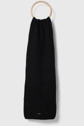 Calvin Klein esarfa de lana culoarea gri, melanj 9BYX-SAM02K_90Y