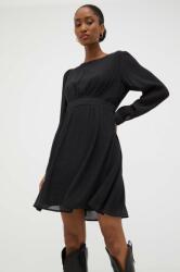 ANSWEAR rochie culoarea negru, mini, evazati BMYX-SSD0A0_99X