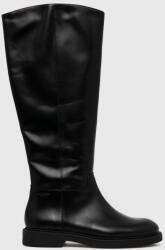 Vagabond Shoemakers cizme de piele Alex W femei, culoarea negru, cu toc plat, izolare usoara 9BY8-OBD23T_99X