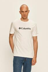 Columbia tricou bărbați, culoarea alb, cu imprimeu 1680053-014 PPYK-TSM16Y_00X