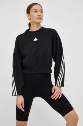 Adidas bluza femei, culoarea negru, cu imprimeu PPYX-BLD05D_99X