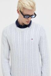 Tommy Hilfiger pulover de bumbac culoarea gri 9BYX-SWM0EG_09X