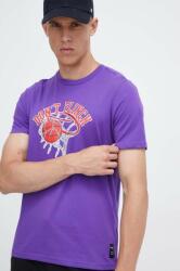 PUMA tricou din bumbac culoarea violet, cu imprimeu 9BYX-TSM0OH_45X