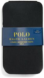 Ralph Lauren ciorapi fete 2-pack culoarea negru 9BYX-LGK03S_99X