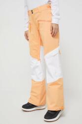 Roxy pantaloni Woodrose x Chloe Kim culoarea portocaliu 9BYX-SPD059_24X
