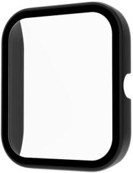Capac din plastic cu sticla de protectie pentru Haylou RS4 LS11 negru