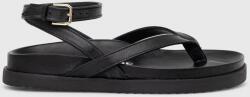Patrizia Pepe sandale de piele femei, culoarea negru, 2X0023 L048 K103 PPYX-OBD4OL_99X