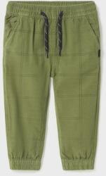 MAYORAL pantaloni din bumbac pentru bebeluși culoarea verde, modelator 9BYX-SPB01N_91X
