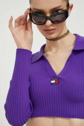 Tommy Hilfiger pulover femei, culoarea violet, light 9BYX-SWD01Z_45X