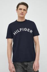 Tommy Hilfiger tricou din bumbac culoarea albastru marin, modelator PPYX-TSM0ZO_59X