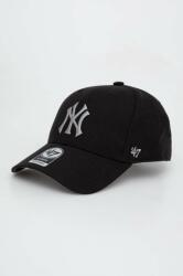 47 brand 47brand sapca MLB New York Yankees culoarea negru, cu imprimeu 99KK-CAU1YW_99X