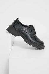 ANSWEAR pantof femei, culoarea negru, cu platforma B9YX-OBD030_99X